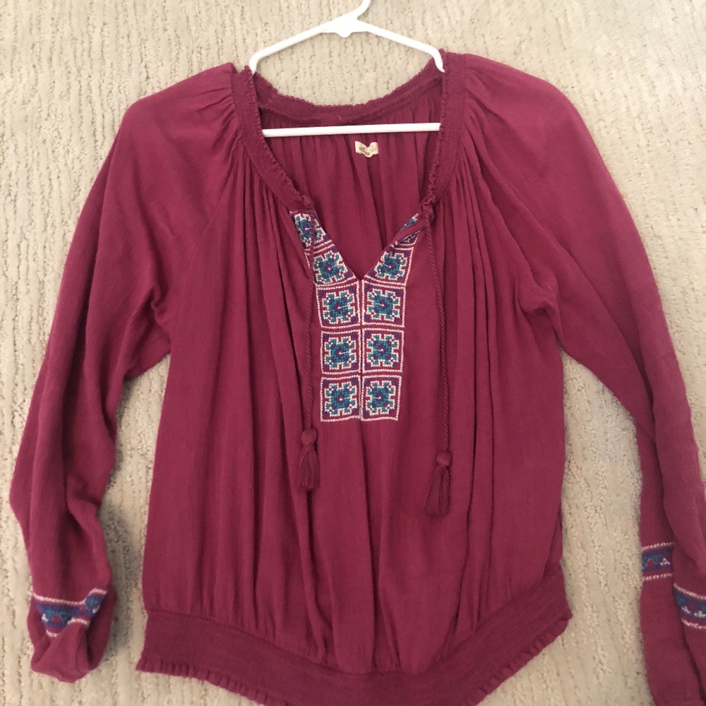 Plum long sleeve